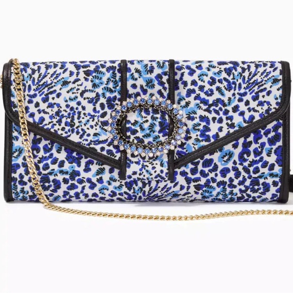 NWT Lilly Pulitzer Benton Clutch Resort White in Twisted Up - Picture 1 of 8